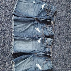 2 pairs of size 5 osh kosh jean shorts